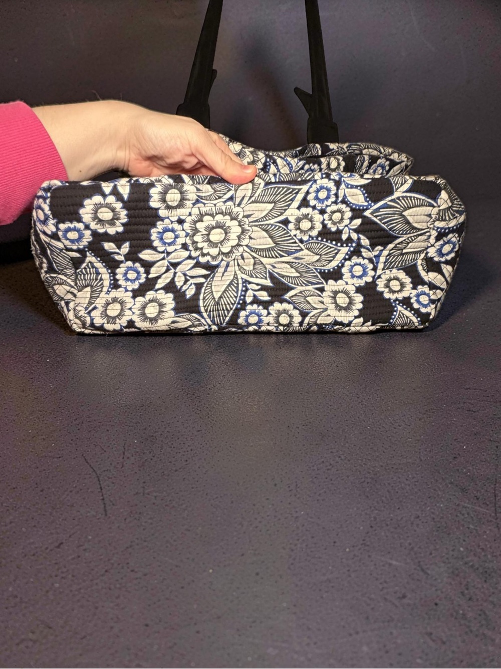 Vera Bradley Hadley Tote Bag “All the Pretty Wildflowers" Retired - Picture 9 of 12